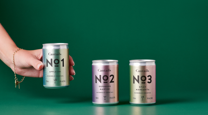 Mixologist-Made Canned Drinks in Three Flavors.