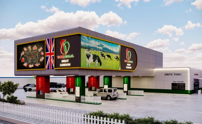 Head line: Veloche Global Takes the Lead in Designing Tariq Halal’s World’s First-Ever Drive-Thru Halal Butcher!