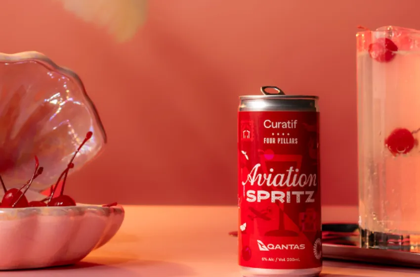 Four Pillars Gin Launches Exclusive Aviation Spritz in Partnership with Qantas