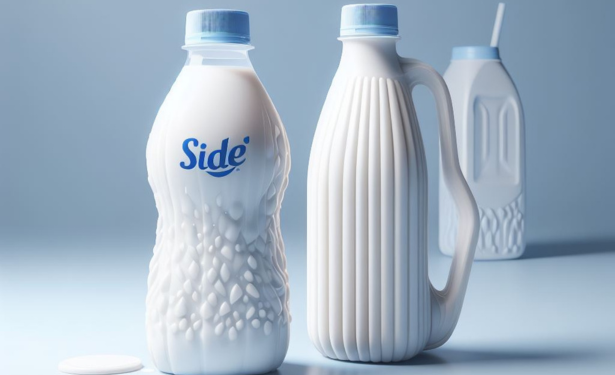 Sidel introduces a PET bottle for liquid dairy products that is incredibly light and compact.