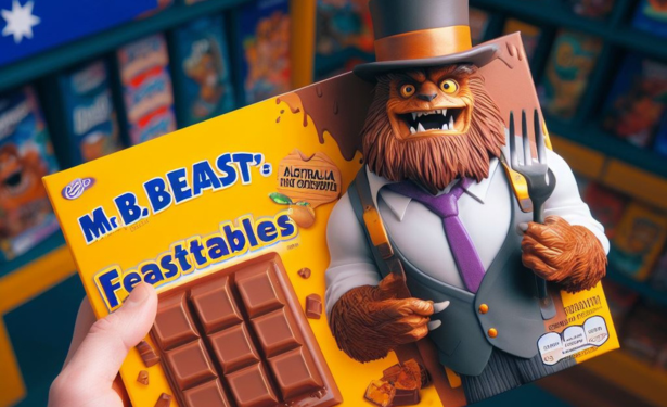 Australia will receive Mr. Beast's Feastables chocolate bars.