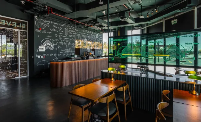 Eleven Green, a locally produced burger-bistro by the Tano's at 8 crew, has opened.